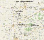 FSX Flight Plan for OB-97 Fayetteville Arkansas